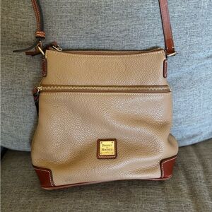 Dooney & Bourke Genuine Leather Bag with Red Interior